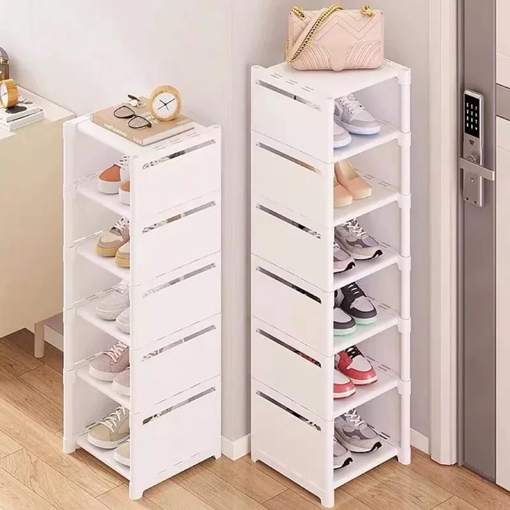 Adjustable Stackable Shoe Organizer Rack for Wall Corner - The Grand Bazaar of Australia