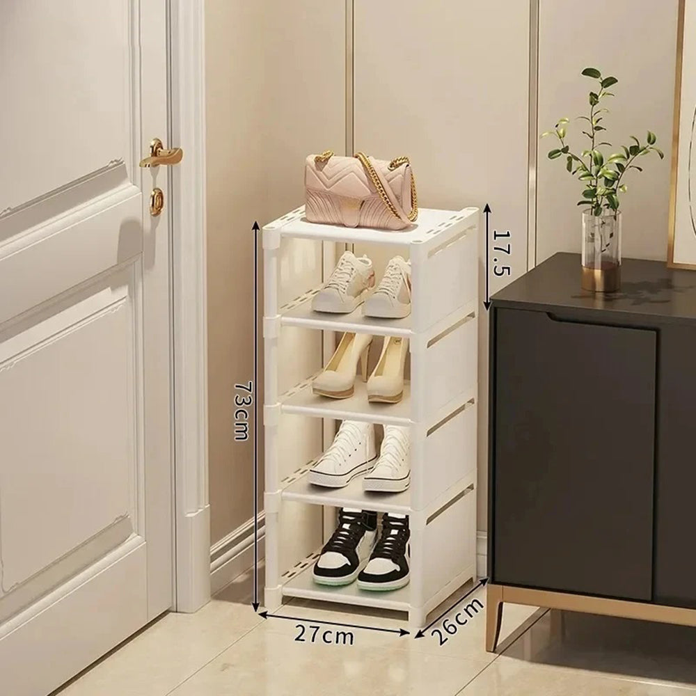 Adjustable Stackable Shoe Organizer Rack for Wall Corner - The Grand Bazaar of Australia