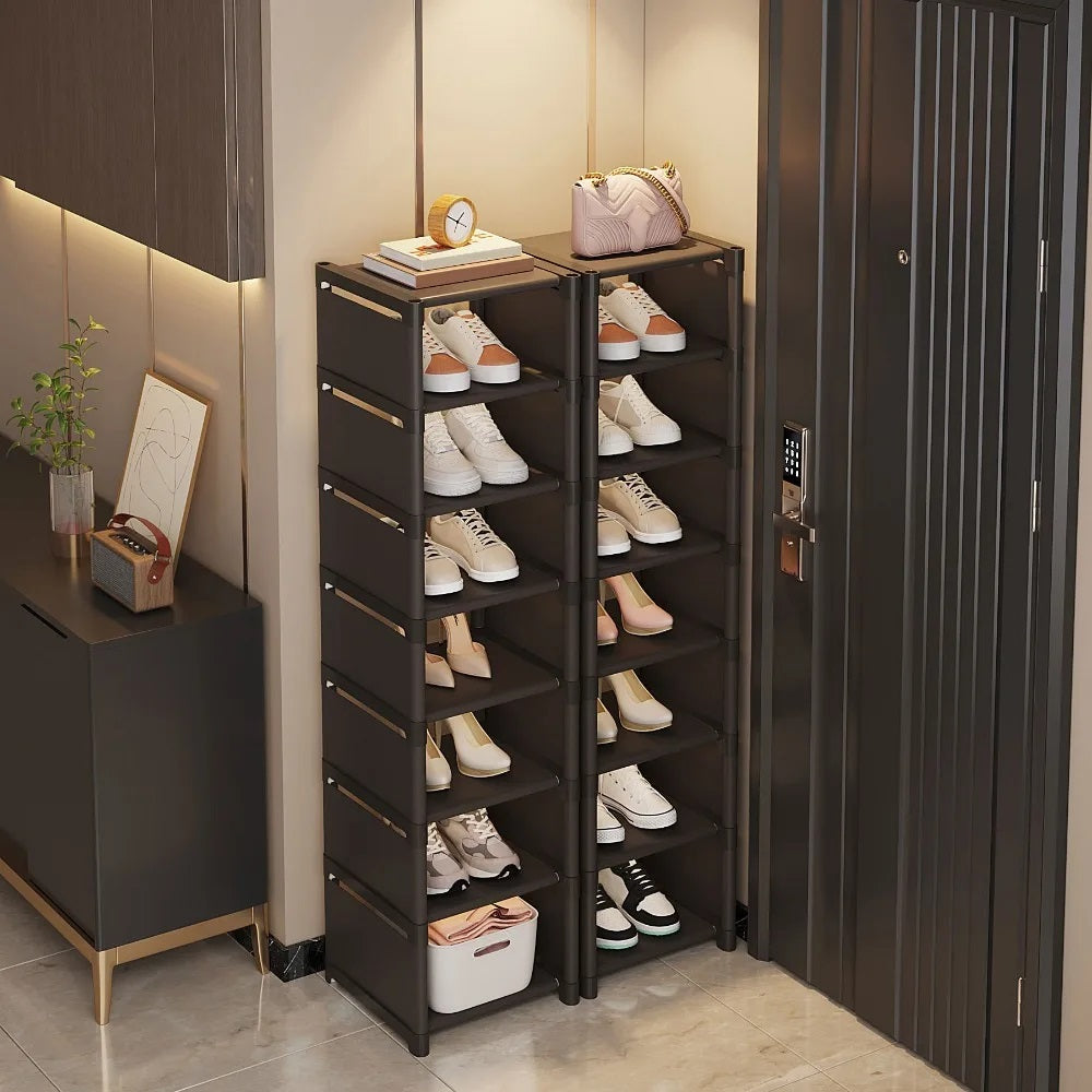Adjustable Stackable Shoe Organizer Rack for Wall Corner - The Grand Bazaar of Australia