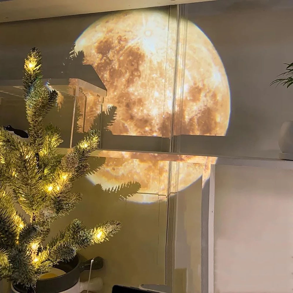 USB-Rechargeable LED Moon Projector for Bedroom Décor & Birthday Gift - The Grand Bazaar of Australia