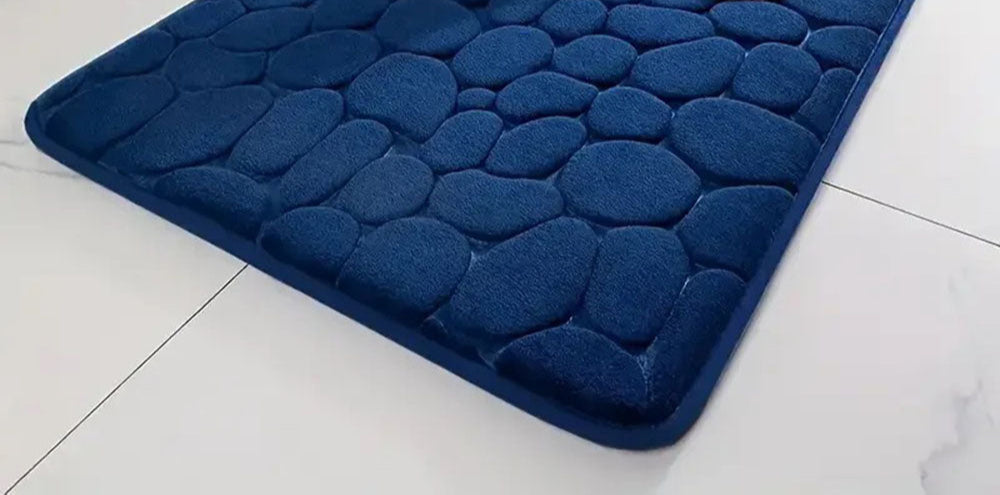Cobblestone Design Quick Drying 3D Non-Slip Bath Mat - The Grand Bazaar of Australia