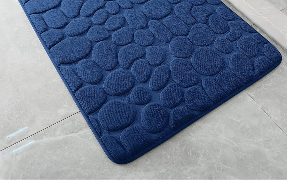 Cobblestone Design Quick Drying 3D Non-Slip Bath Mat - The Grand Bazaar of Australia