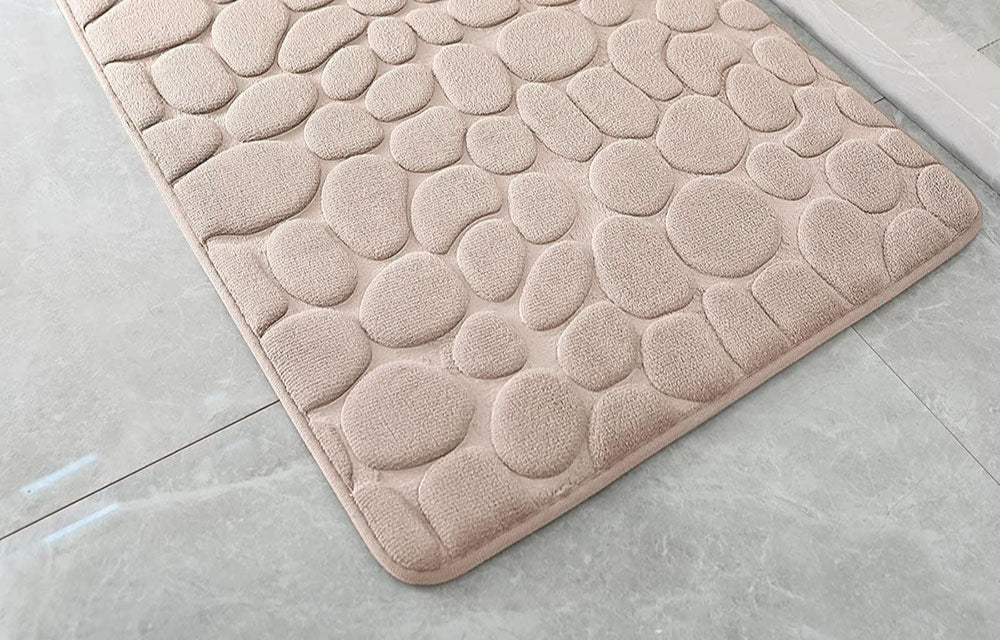 Cobblestone Design Quick Drying 3D Non-Slip Bath Mat - The Grand Bazaar of Australia