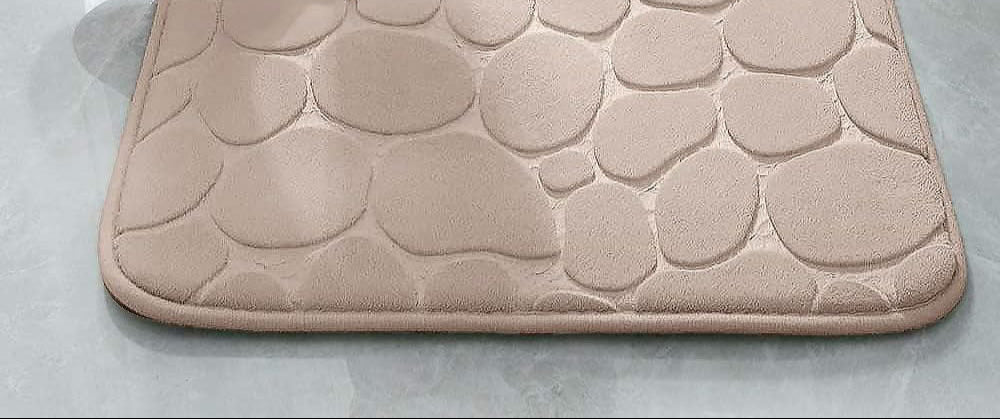 Cobblestone Design Quick Drying 3D Non-Slip Bath Mat - The Grand Bazaar of Australia