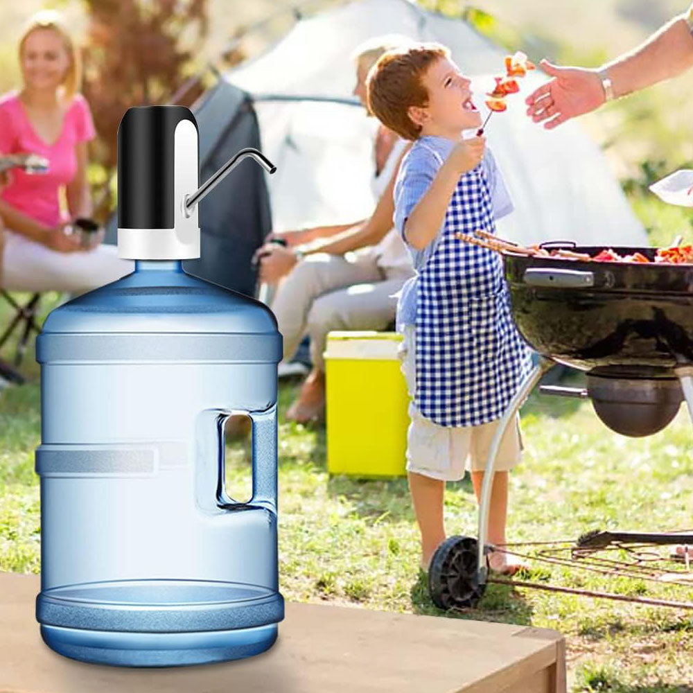 Electric Water Dispenser Pump for 5 Gallon Bottles - USB Rechargeable - The Grand Bazaar of Australia