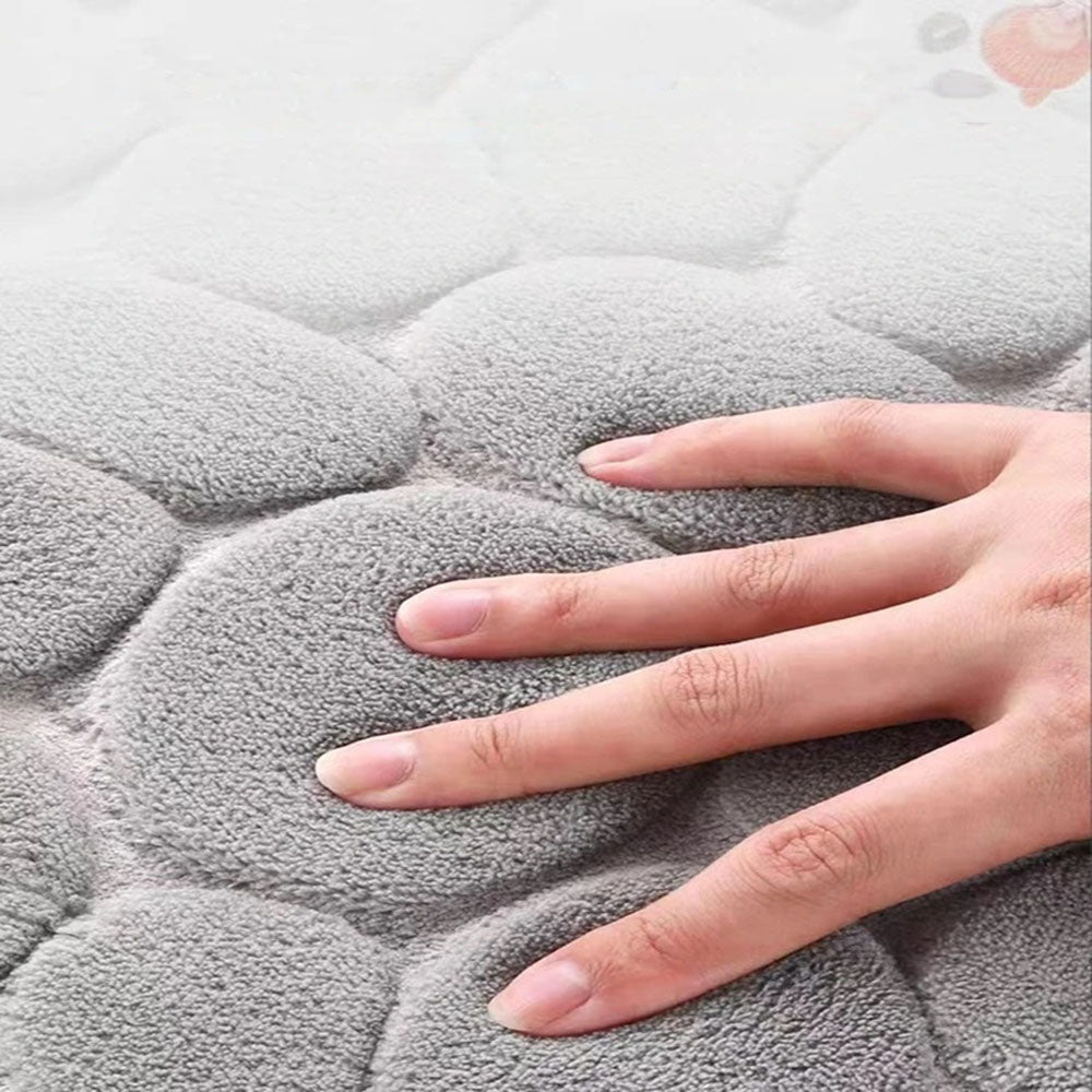 Ultra Absorbent Long Bathroom Floor Mat Anti-Slip Bathtub Rug for Home Decoration - The Grand Bazaar of Australia