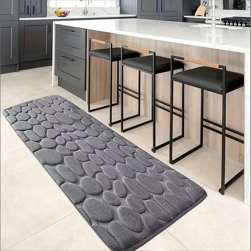 Ultra Absorbent Long Bathroom Floor Mat Anti-Slip Bathtub Rug for Home Decoration - The Grand Bazaar of Australia