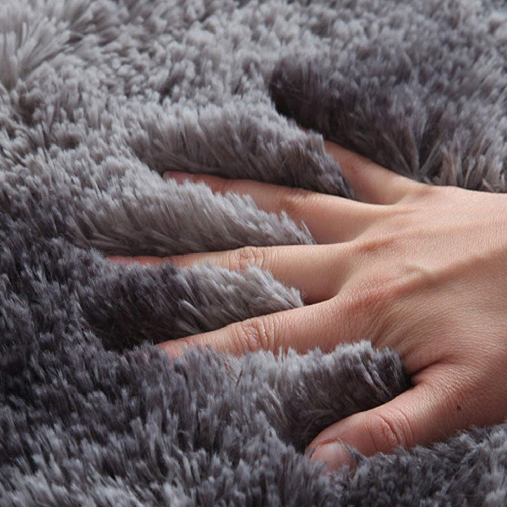 Super Soft Plush Round Rug Mat Fluffy Salon Thick Pile Carpets - The Grand Bazaar of Australia