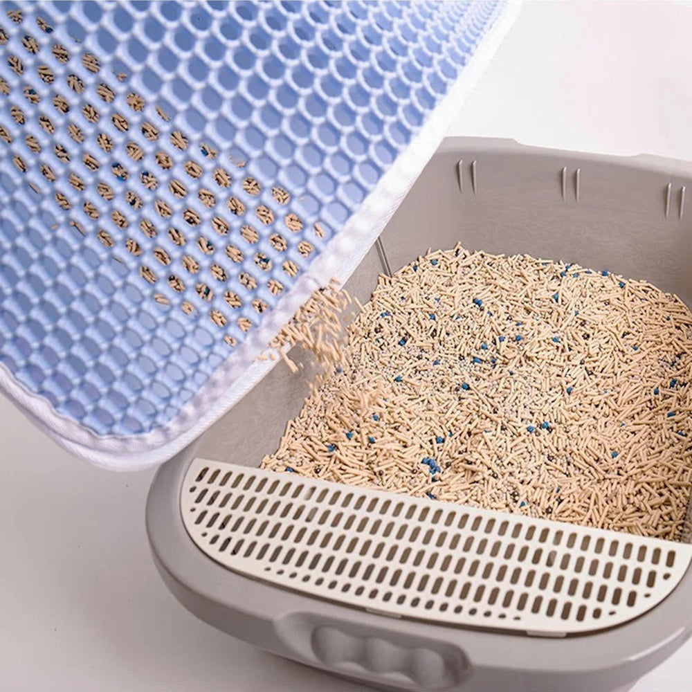 Double Layer Waterproof Cat Litter Mat Non-slip Washable Cat Sand Mat - The Grand Bazaar of Australia