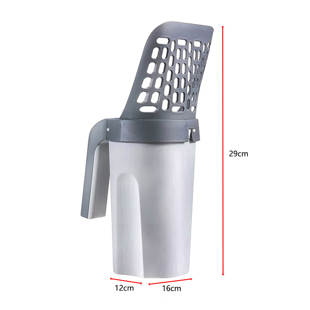 Self-Cleaning Cat Litter Shovel Scoop with Refill Bag - The Grand Bazaar of Australia
