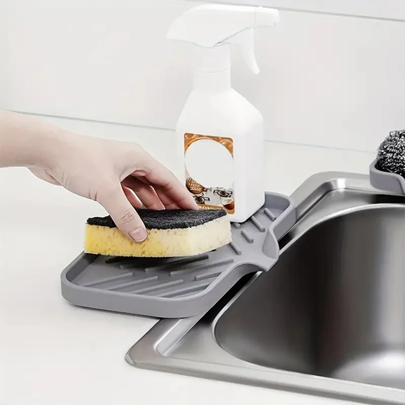 Kitchen Sink Silicone Tray with Drainage System - The Grand Bazaar of Australia