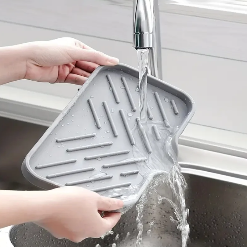 Kitchen Sink Silicone Tray with Drainage System - The Grand Bazaar of Australia