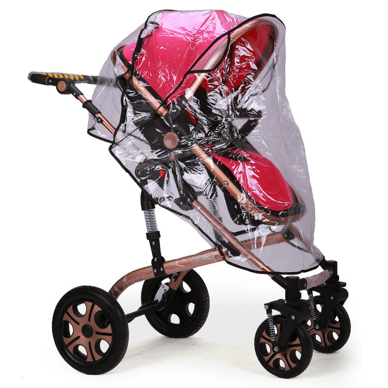 Universal Transparent Stroller Rain Cover - The Grand Bazaar of Australia