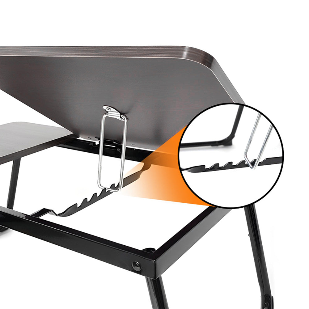 COMFEYA Adjustable Laptop Desk for Bed or Couch - Ergonomic Lap Desk with Cup Holder - The Grand Bazaar of Australia