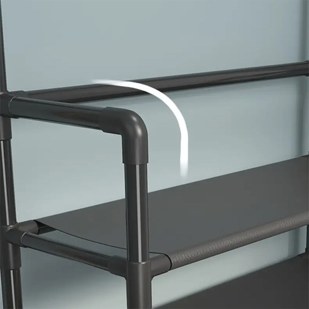 STORFEX 4-Tier 3-in-1 Coat Hanger and Shoe Rack - Organize Your Entryway with Style - The Grand Bazaar of Australia
