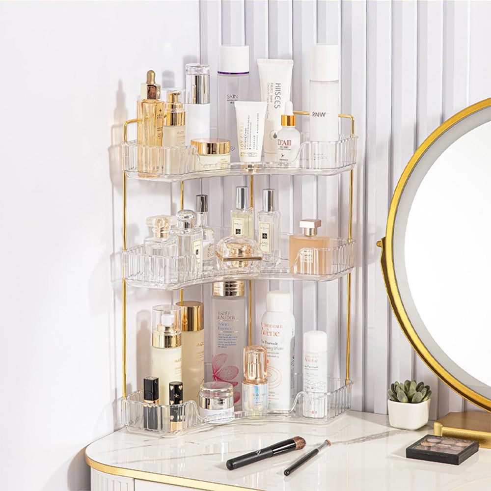 STORFEX 3-Tier Corner Bathroom Counter Organizer - The Grand Bazaar of Australia