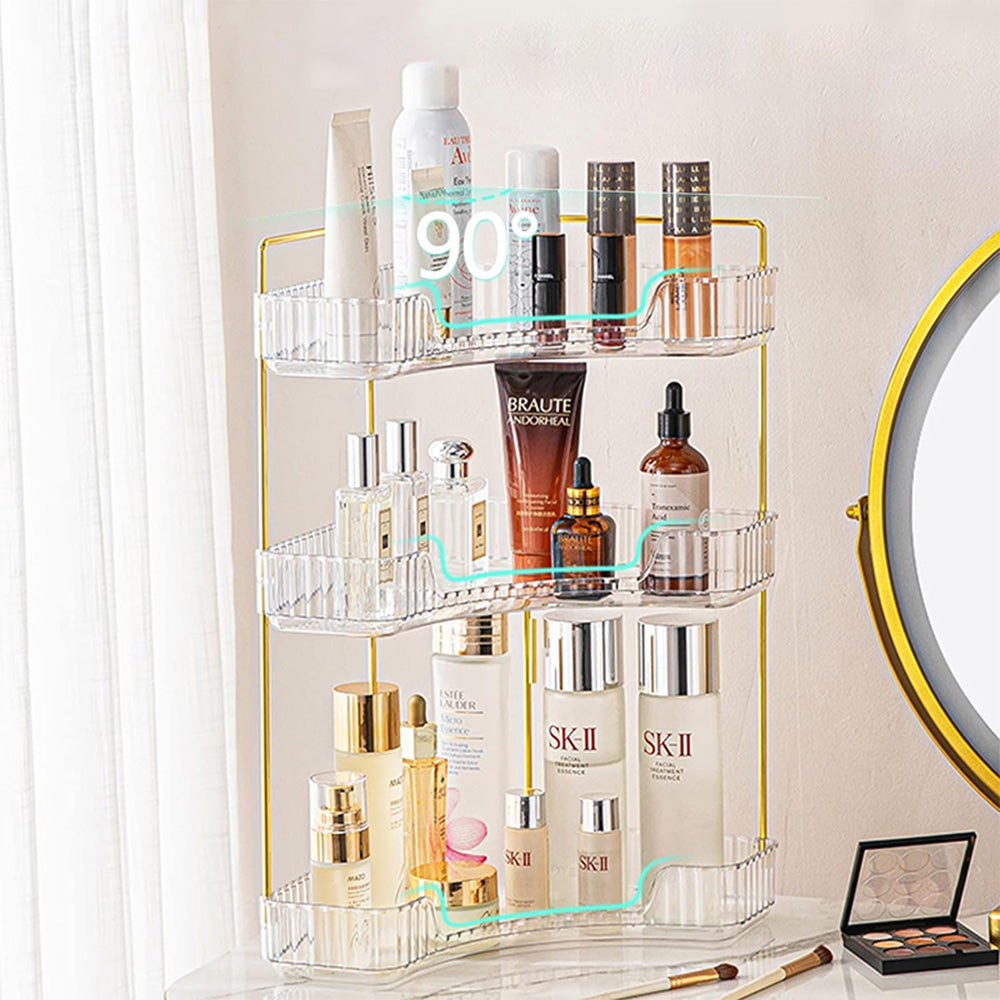 STORFEX 3-Tier Corner Bathroom Counter Organizer - The Grand Bazaar of Australia