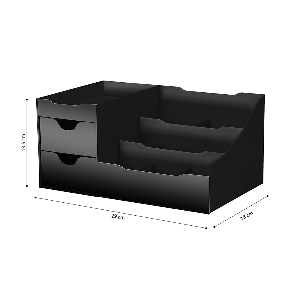 STORFEX Uncluttered Designs Large Black Vanity Organizer - The Grand Bazaar of Australia