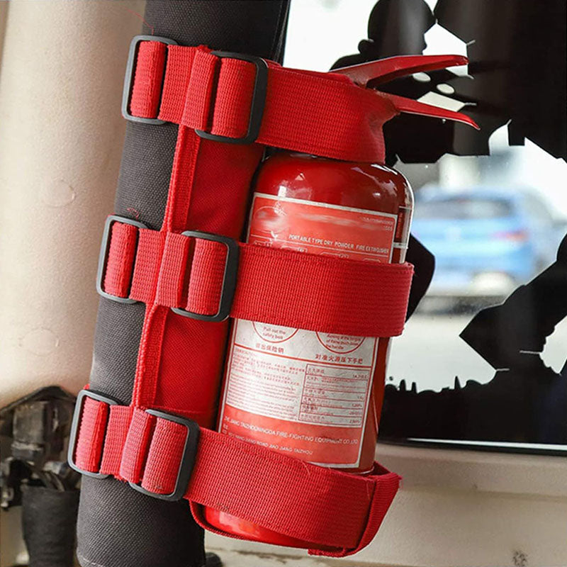 Adjustable Fire Extinguisher Mount Strap for Jeep Wrangler TJ JK JL 1997-2018 - The Grand Bazaar of Australia