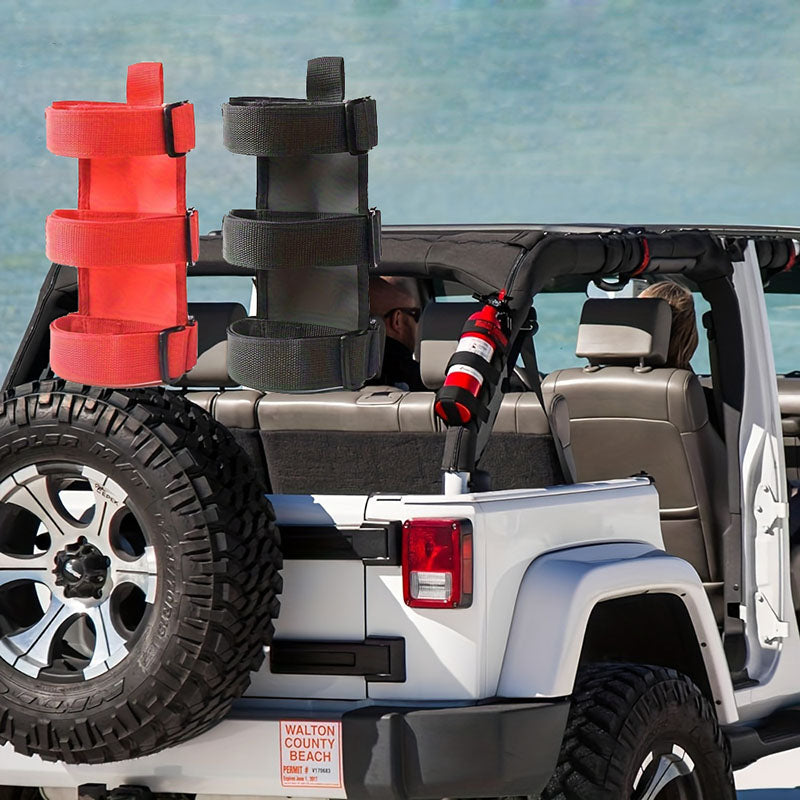 Adjustable Fire Extinguisher Mount Strap for Jeep Wrangler TJ JK JL 1997-2018 - The Grand Bazaar of Australia