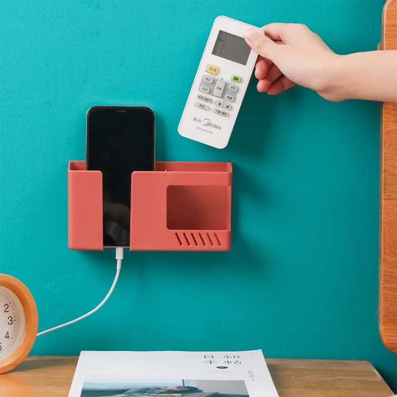 2 in 1 Wall-Mounted Storage Box for Phones and Remotes - The Grand Bazaar of Australia