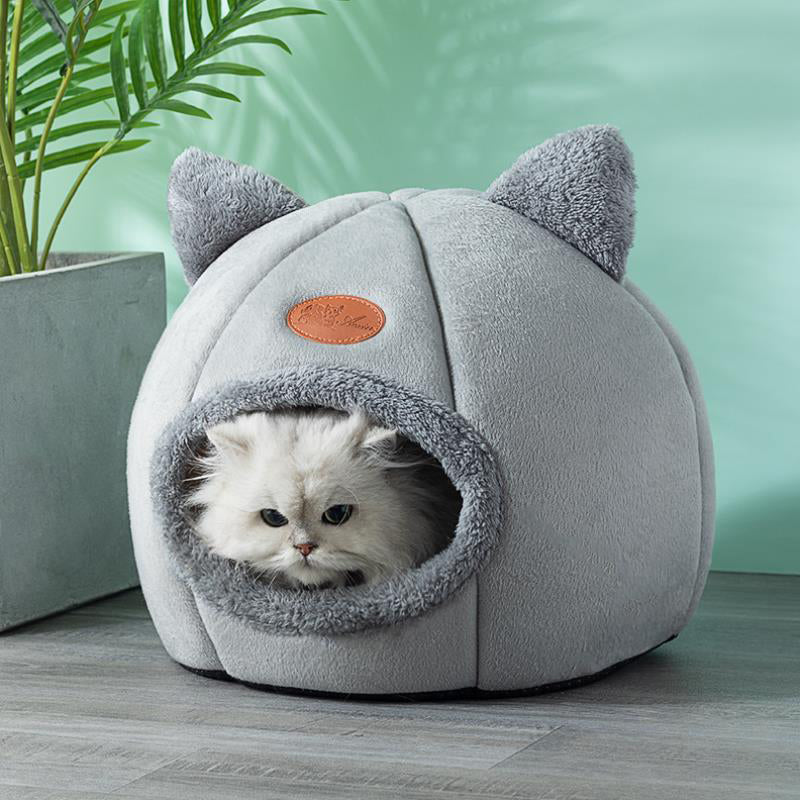 Deep Sleep Comfort In Winter Cat Tent Cozy Cave Nest - The Grand Bazaar of Australia