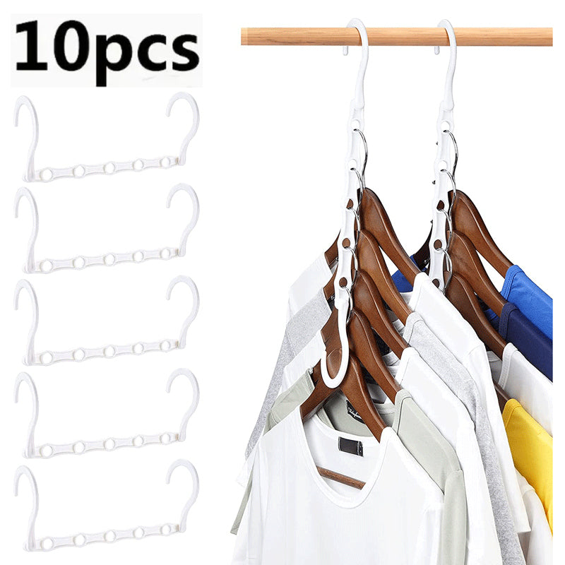 10-Piece Space Saving Magic Hangers - The Grand Bazaar of Australia
