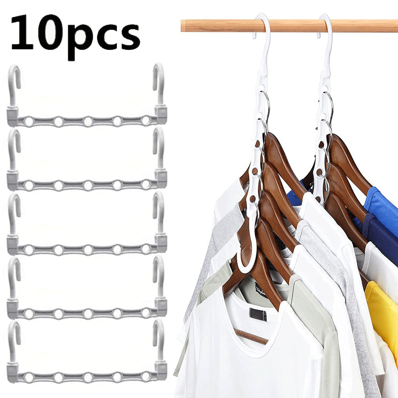 10-Piece Space Saving Magic Hangers - The Grand Bazaar of Australia