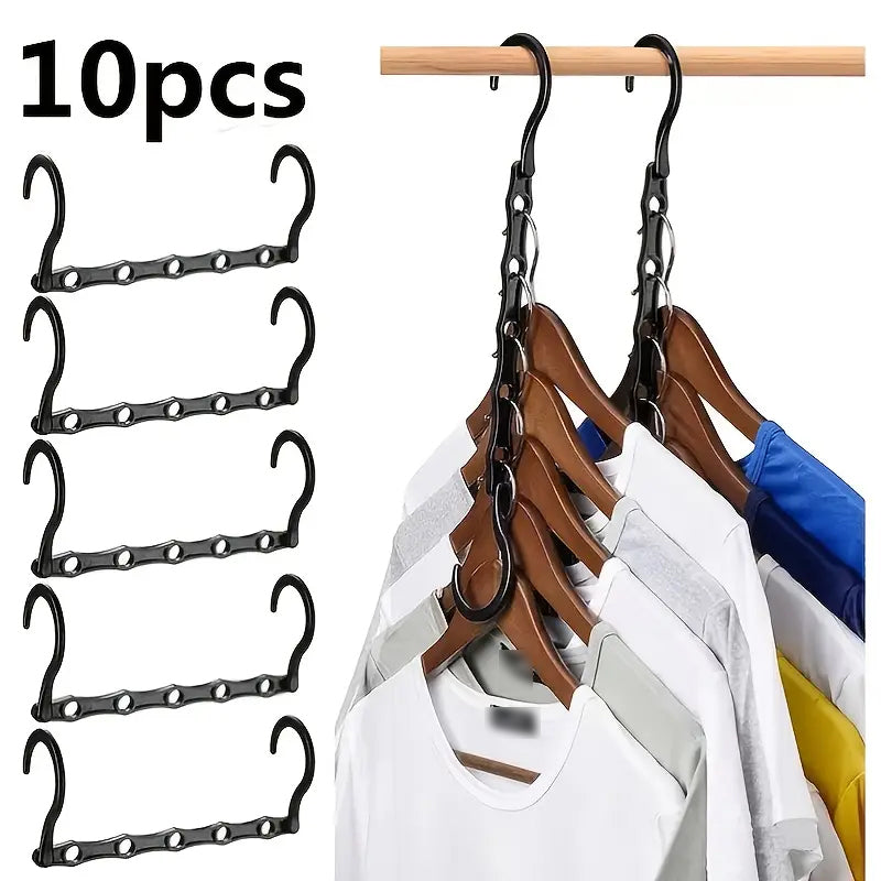 10-Piece Space Saving Magic Hangers - The Grand Bazaar of Australia