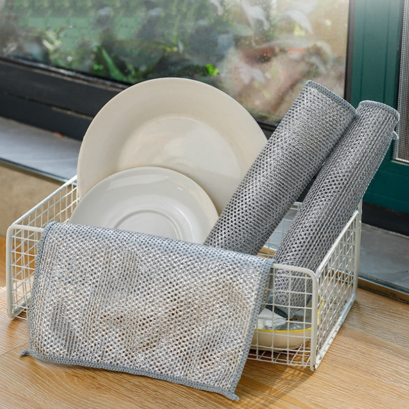 Double-layer Steel Wire Cloth Cleaning Cloths - The Grand Bazaar of Australia
