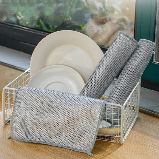Double-layer Steel Wire Cloth Cleaning Cloths - The Grand Bazaar of Australia
