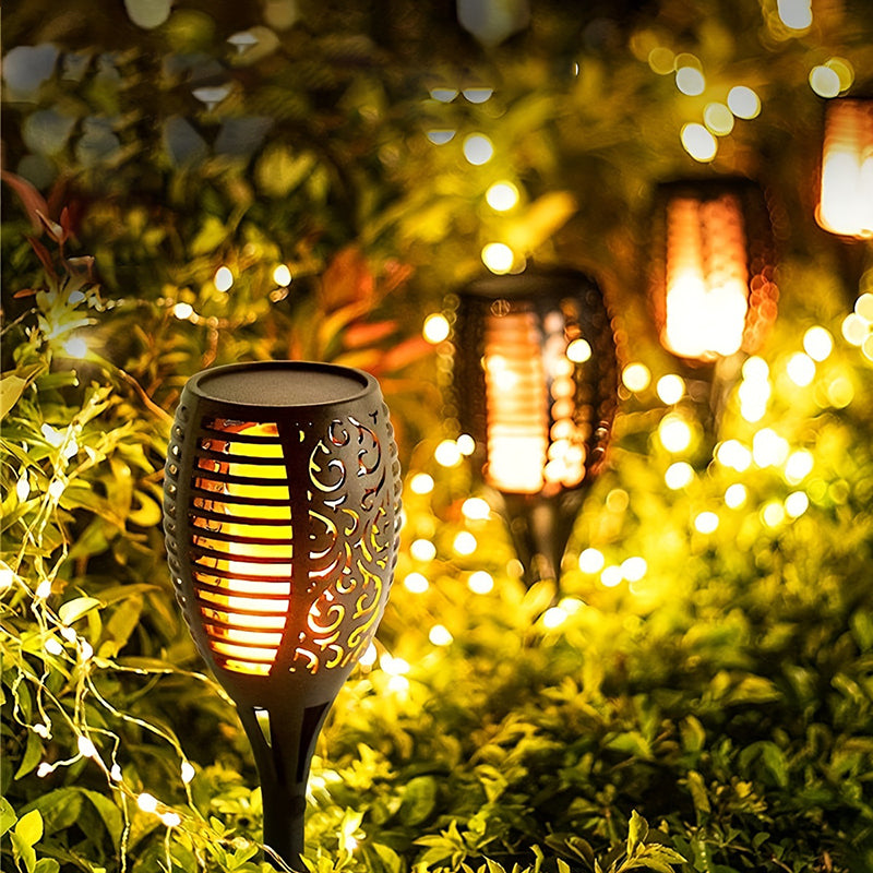 12LED Solar Flame Torch Light - The Grand Bazaar of Australia