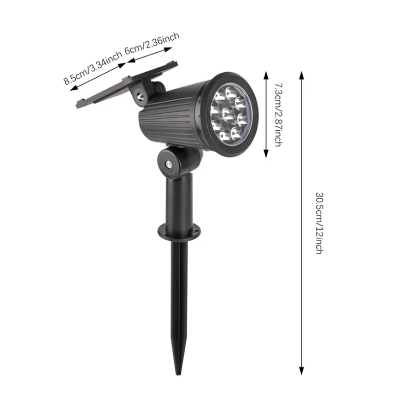 9 LED Solar Spotlights - The Grand Bazaar of Australia