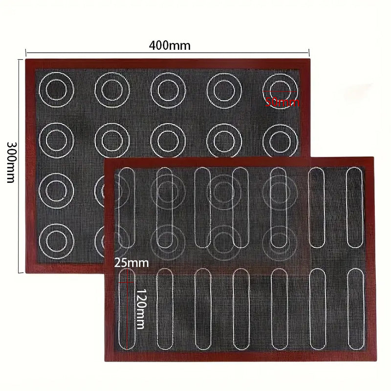 Dual-Sided Non-Stick Silicone Baking Mat - 30x40cm - The Grand Bazaar of Australia