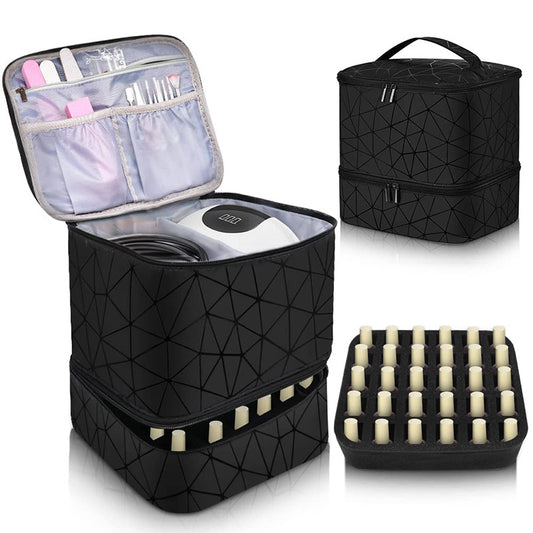 30 Bottles Nail Polish Storage Bag - The Grand Bazaar of Australia