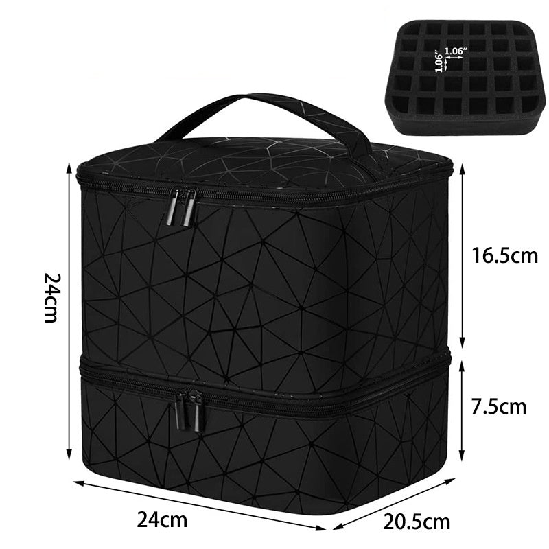 30 Bottles Nail Polish Storage Bag - The Grand Bazaar of Australia