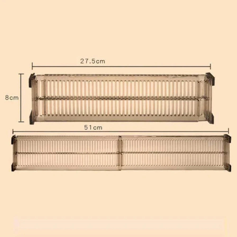 2pcs Adjustable Clapboard Drawer Divider Partition - The Grand Bazaar of Australia