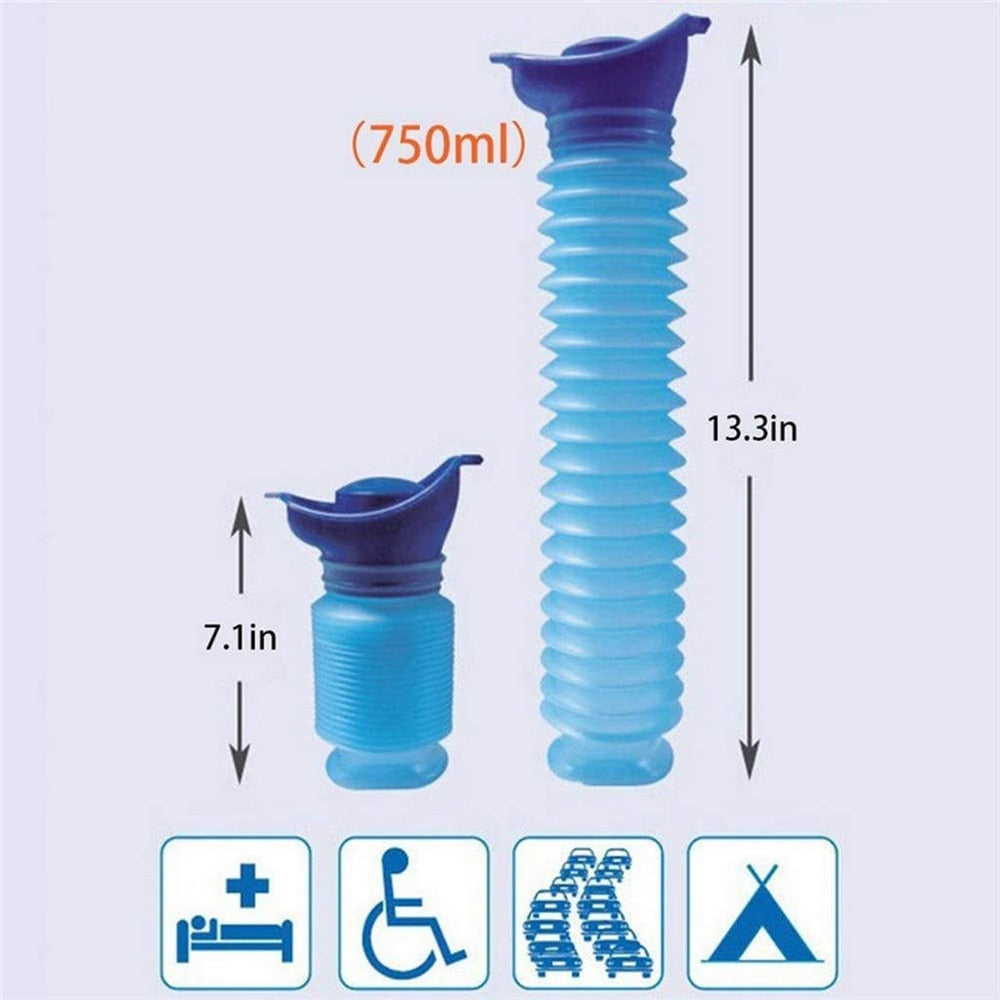 Portable Reusable Shrink Camping Toilet Emergency Urinal - The Grand Bazaar of Australia