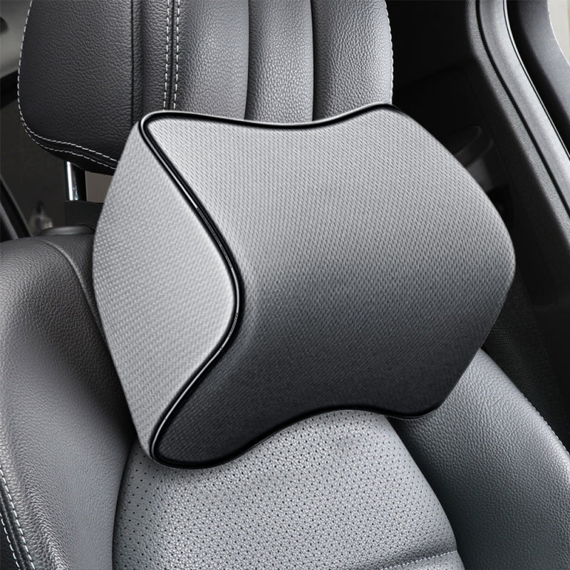Car Headrest Neck Pillow Memory Foam Breathable Head Support Neck Rest Protector - The Grand Bazaar of Australia