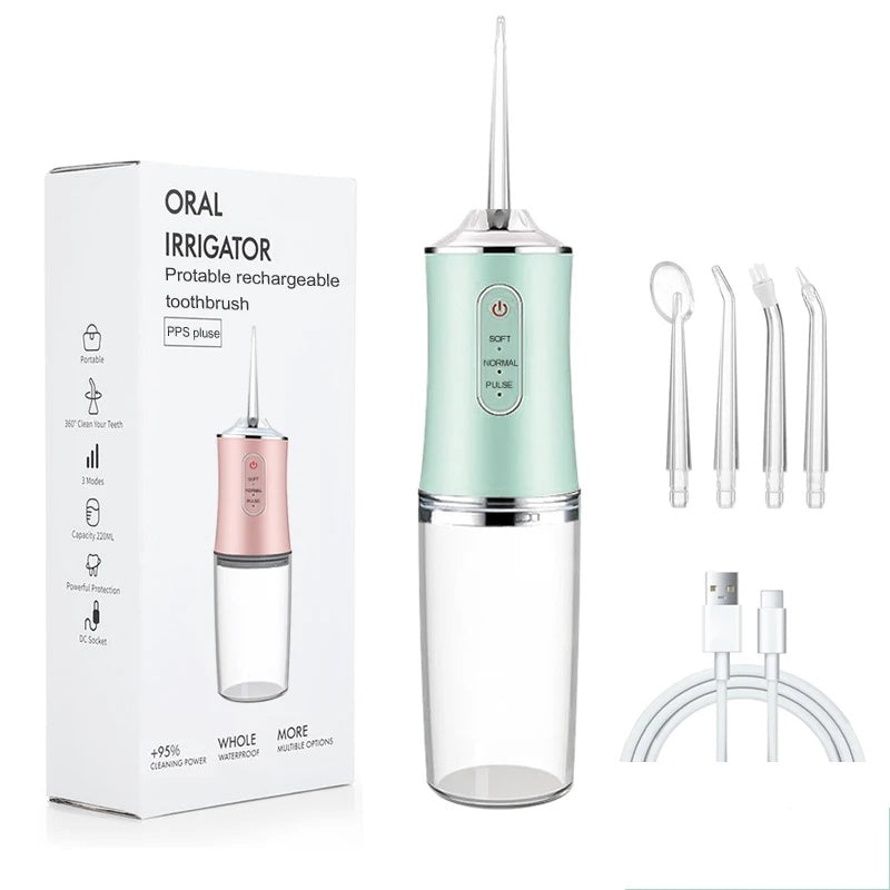 Portable Dental Water Flosser Oral Irrigator - The Grand Bazaar of Australia