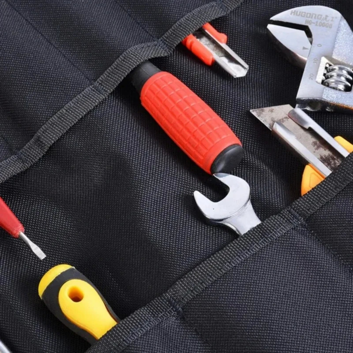 Multi-Purpose Canvas Roll Up Tool Bag - The Grand Bazaar of Australia