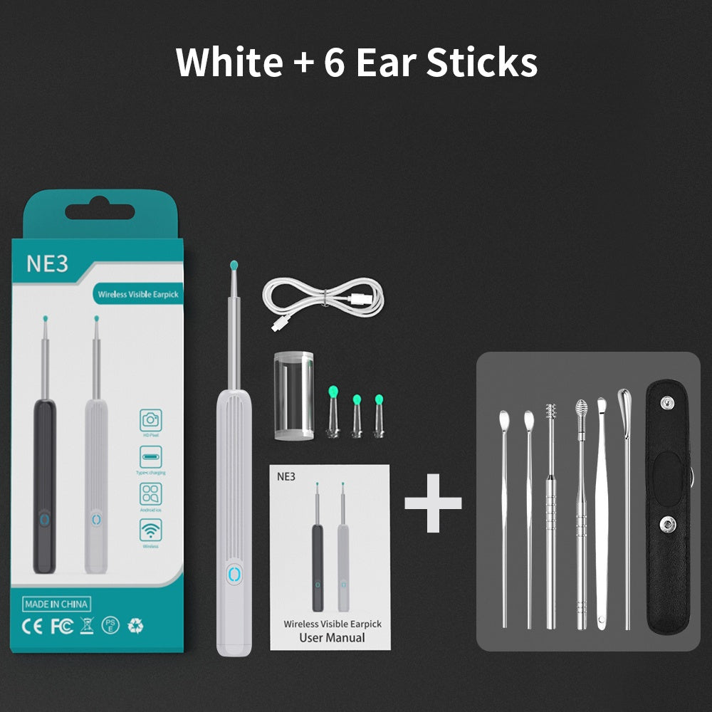 Wireless Smart Visual Ear Cleaner Otoscope - The Grand Bazaar of Australia