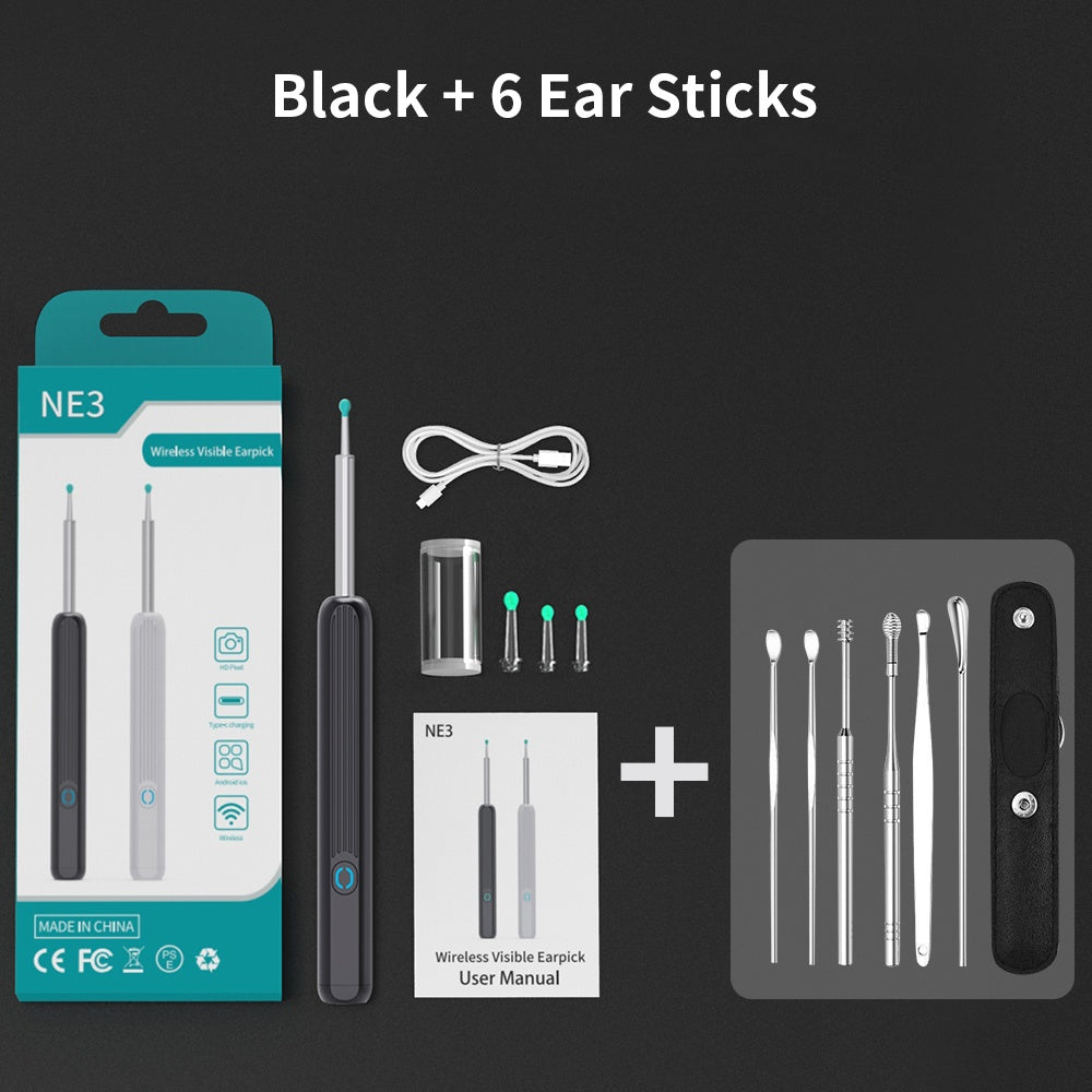 Wireless Smart Visual Ear Cleaner Otoscope - The Grand Bazaar of Australia