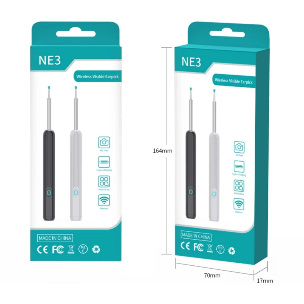Wireless Smart Visual Ear Cleaner Otoscope - The Grand Bazaar of Australia