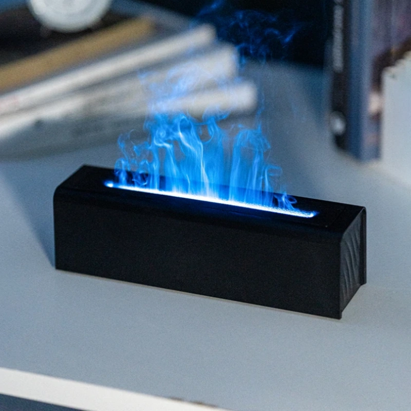 Colorful Simulation Flame Humidification Diffuser - USB Plug - The Grand Bazaar of Australia