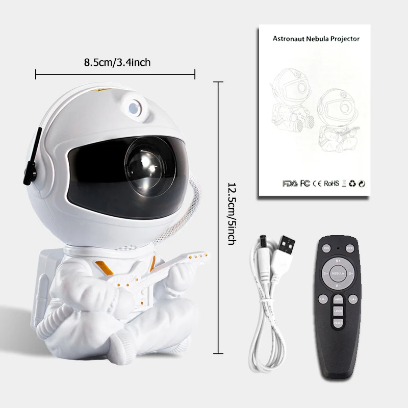 Galaxy Star Projector LED Starry Sky Astronaut Lamp - The Grand Bazaar of Australia