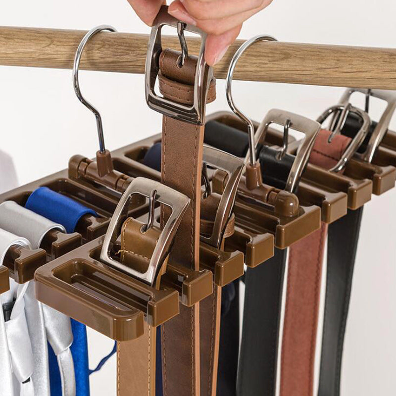Tie Hanger Wardrobe Belt Rotating Organizer Rack - The Grand Bazaar of Australia