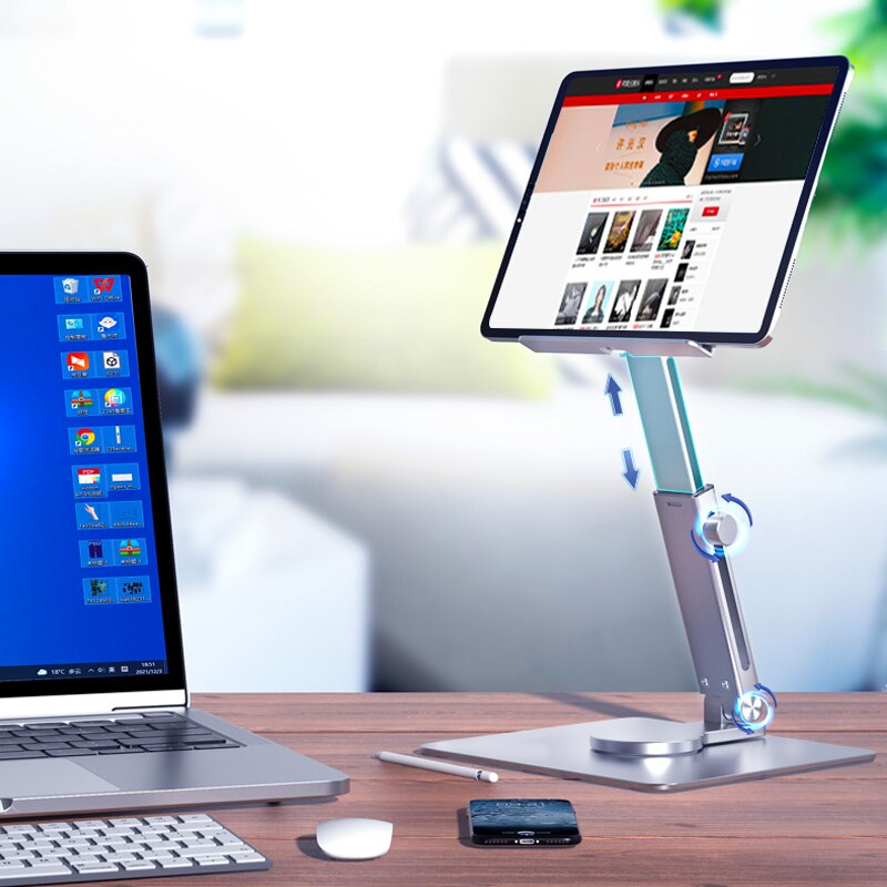 360° Rotating Aluminum Tablet Stand - The Grand Bazaar of Australia