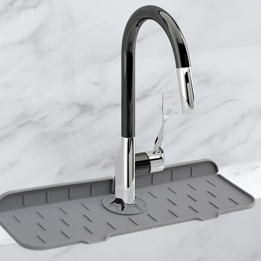 Silicone Faucet Handle Drip Catcher Tray Mat Dish Soap Sponge Holder - The Grand Bazaar of Australia