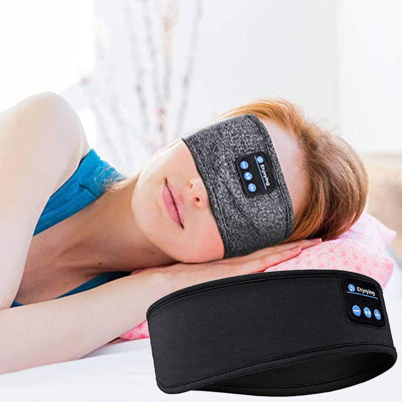 Sleeping Headband Elastic Wireless Headphones Music Eye Mask - The Grand Bazaar of Australia